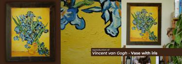 Vincent Van Gogh - Vase with iris